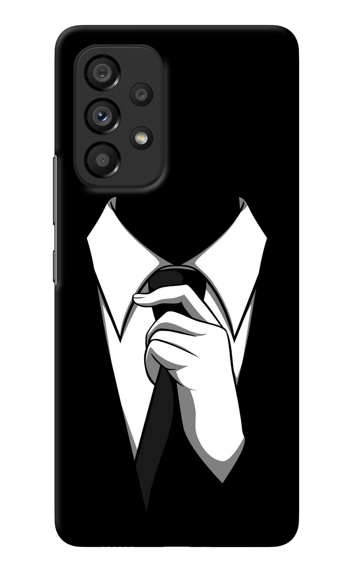 Black Tie Samsung A53 5G Back Cover