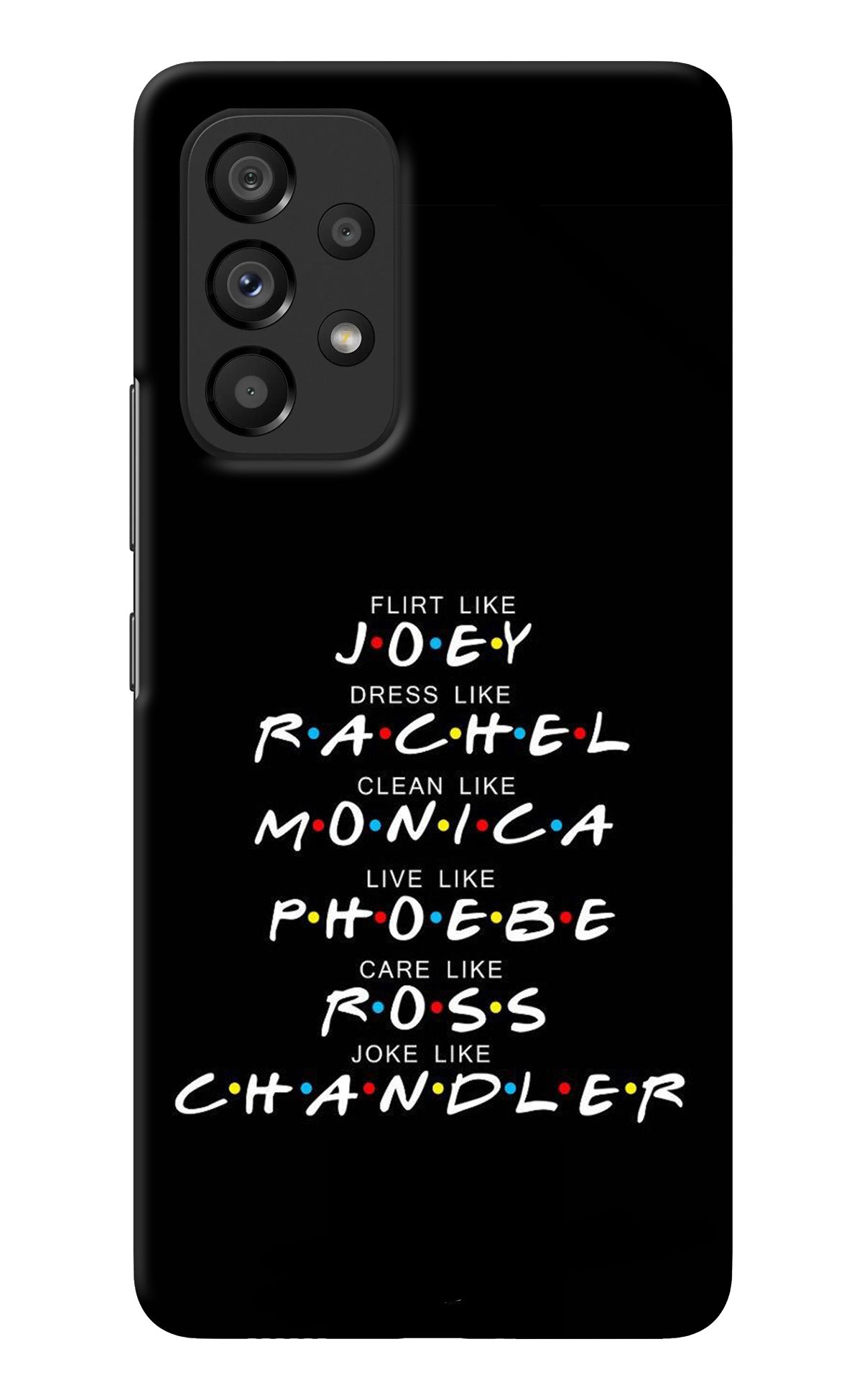 FRIENDS Character Samsung A53 5G Back Cover