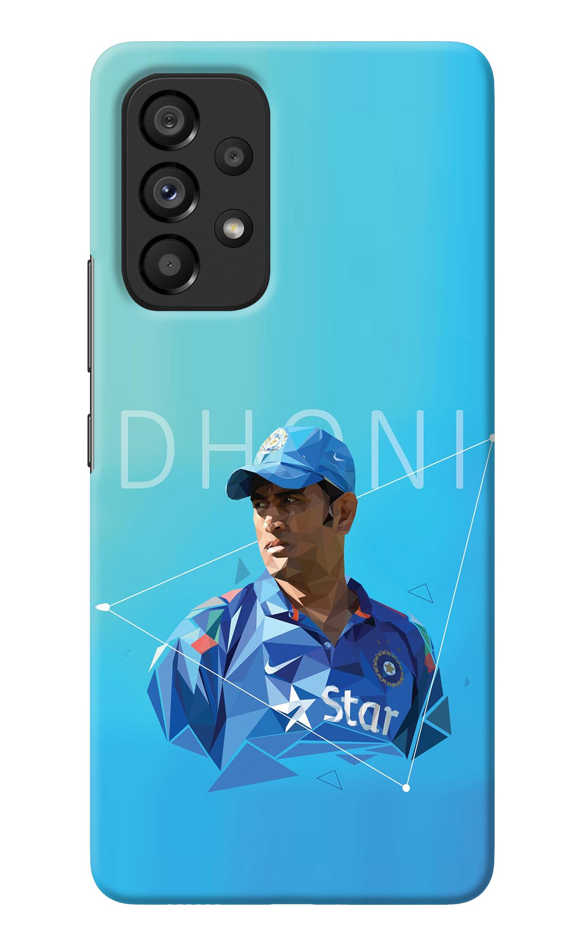 Dhoni Artwork Samsung A53 5G Back Cover