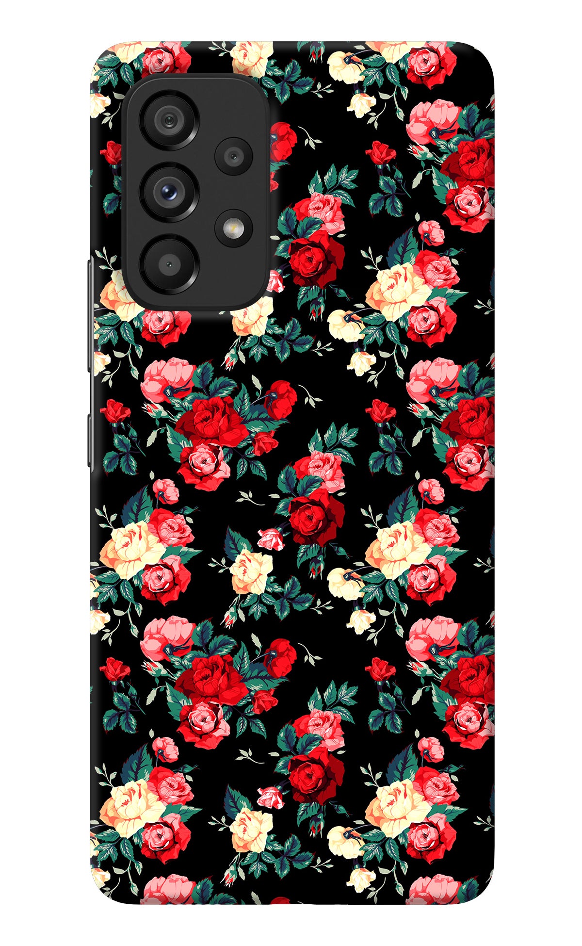 Rose Pattern Samsung A53 5G Back Cover