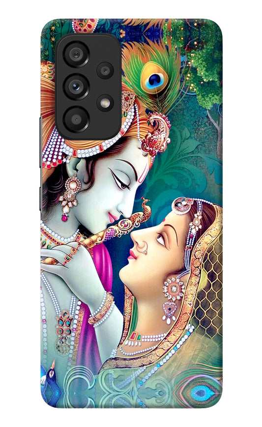 Lord Radha Krishna Samsung A53 5G Back Cover