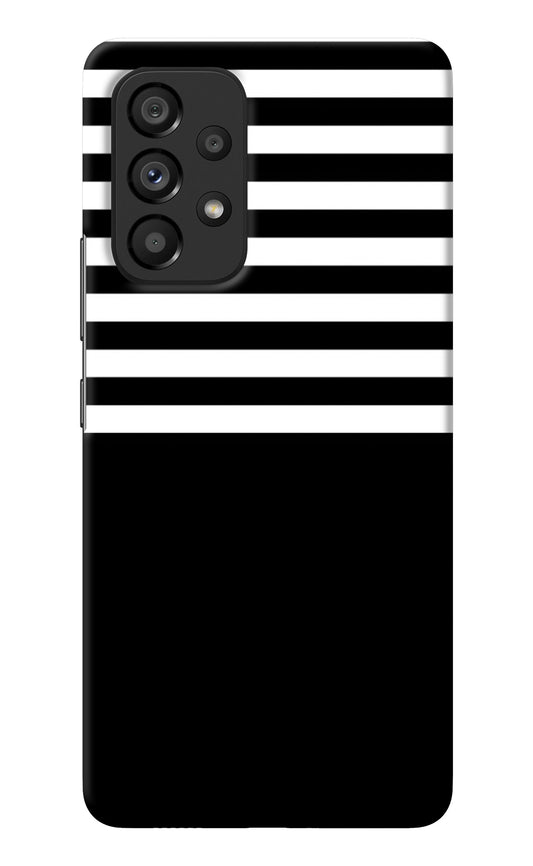 Black and White Print Samsung A53 5G Back Cover