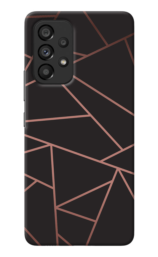 Geometric Pattern Samsung A53 5G Back Cover