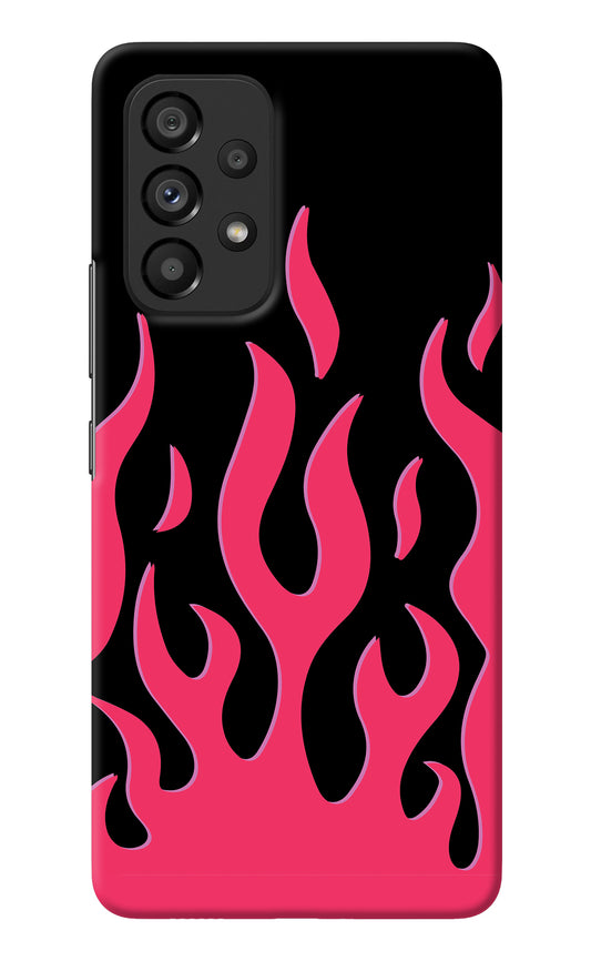 Fire Flames Samsung A53 5G Back Cover