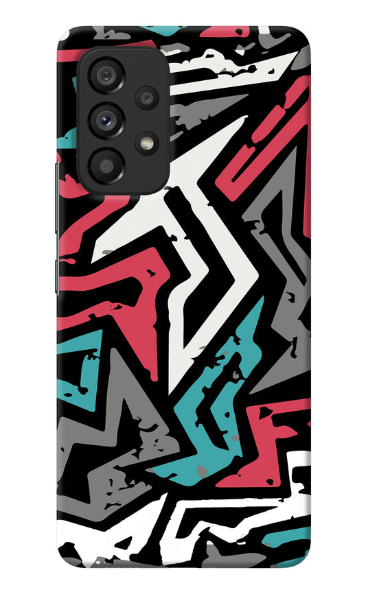 Geometric Graffiti Samsung A53 5G Back Cover