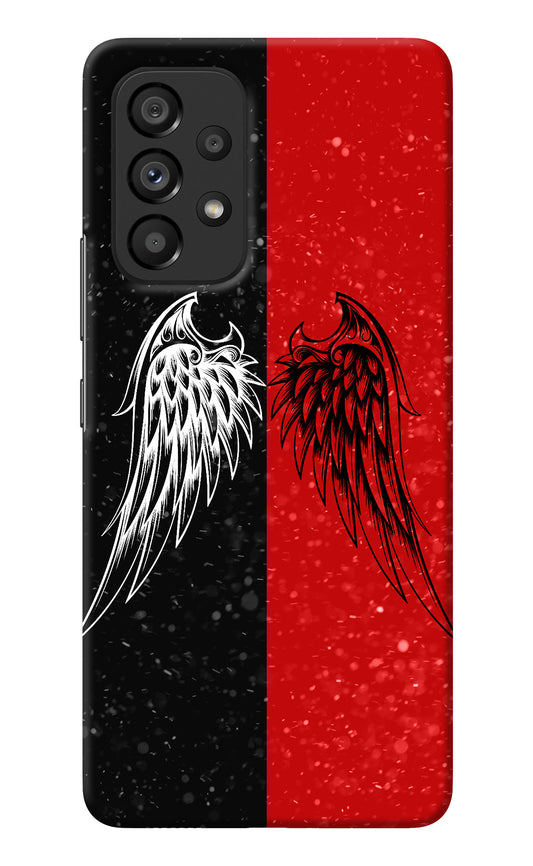 Wings Samsung A53 5G Back Cover