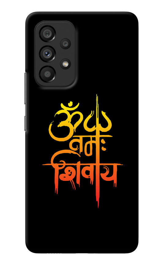 Om Namah Shivay Samsung A53 5G Back Cover