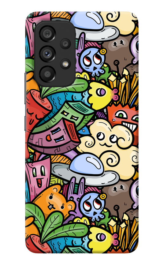 Veggie Doodle Samsung A53 5G Back Cover