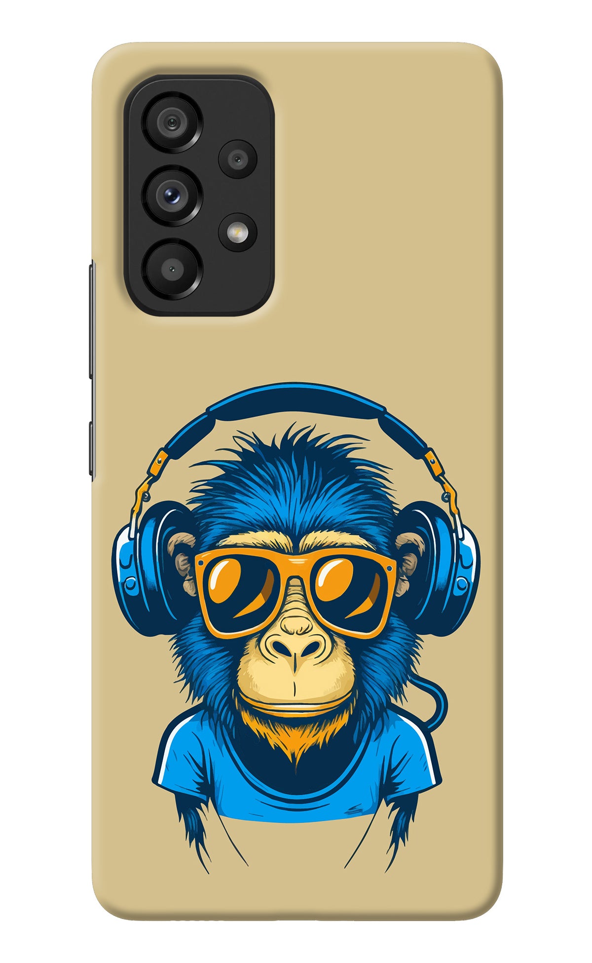 Monkey Headphone Samsung A53 5G Back Cover