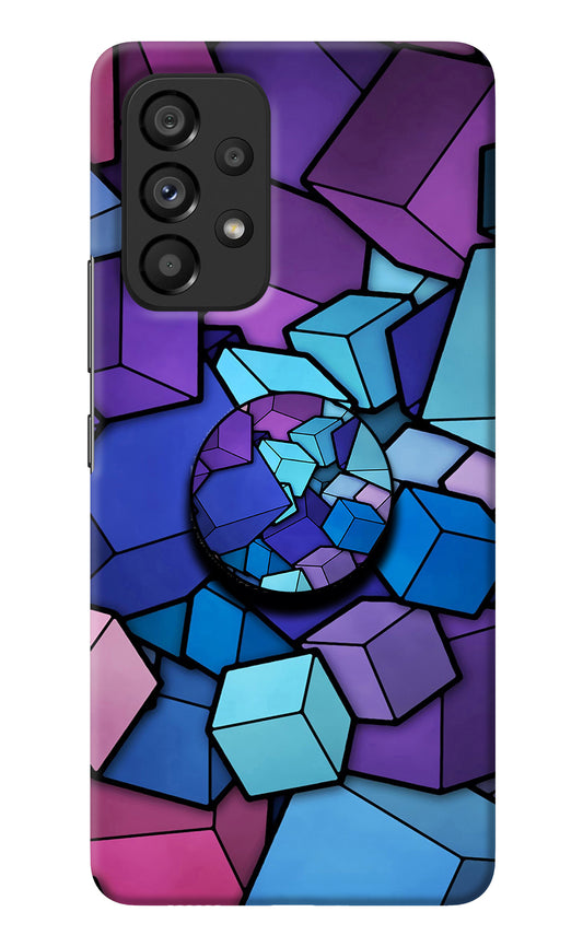 Cubic Abstract Samsung A53 5G Pop Case