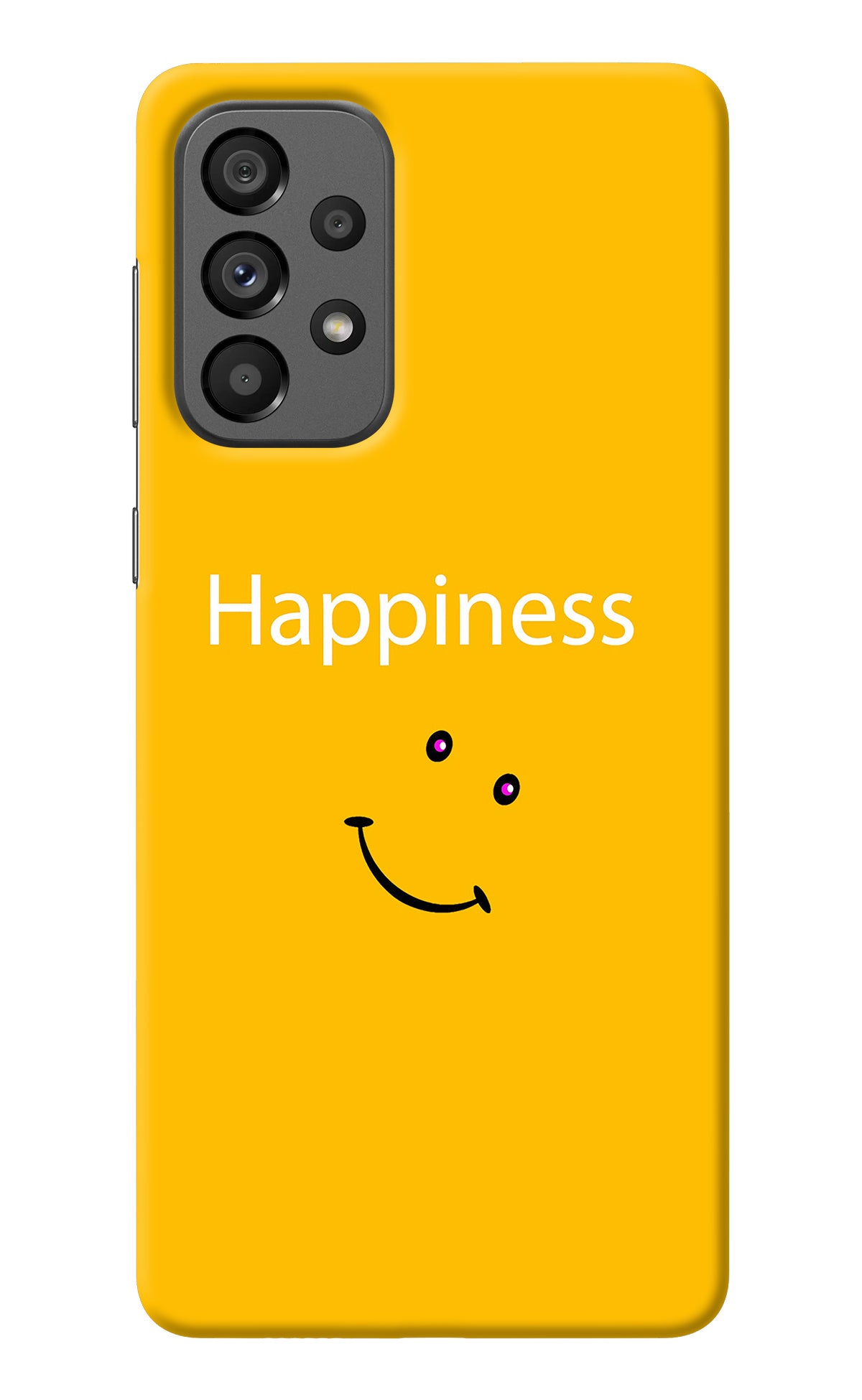 Happiness With Smiley Samsung A73 5G Back Cover