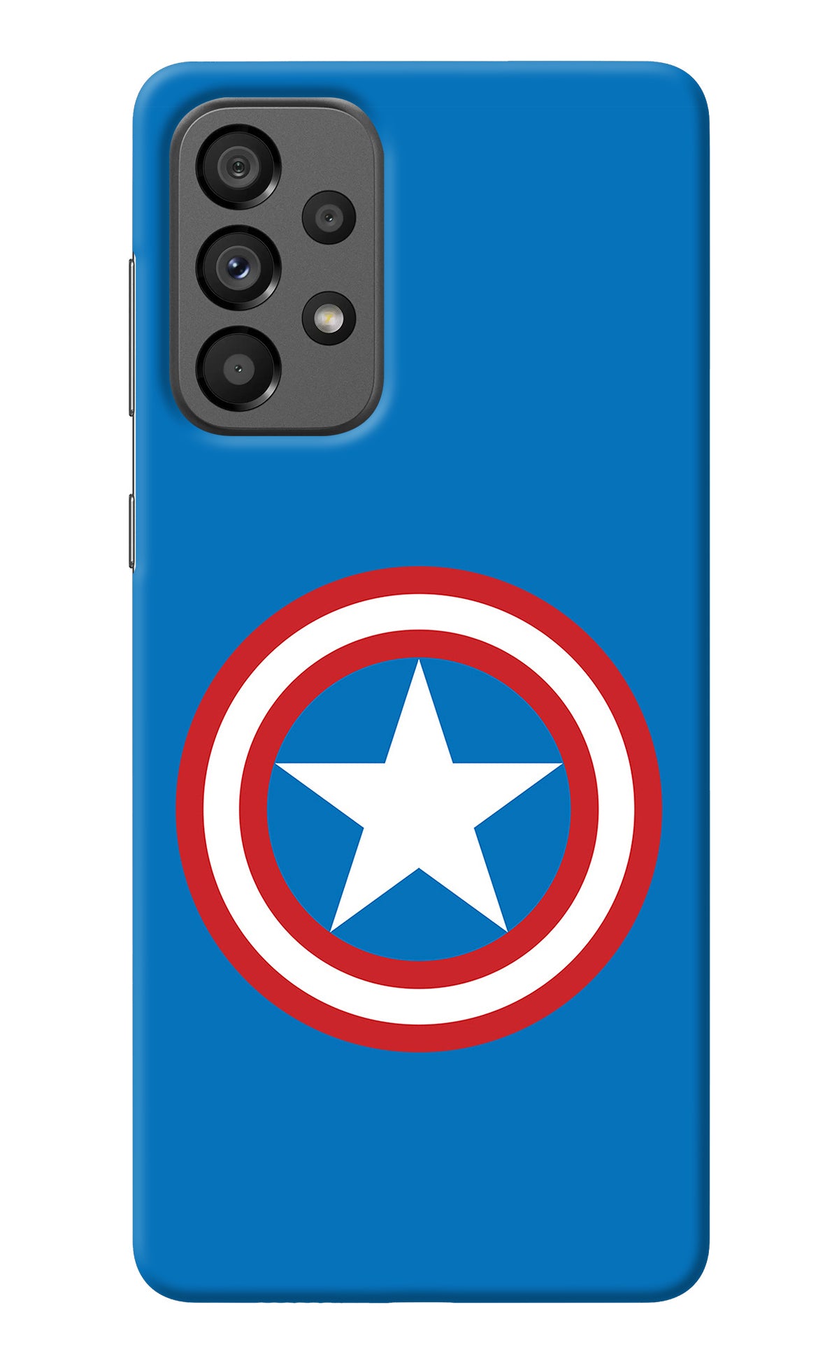 Captain America Logo Samsung A73 5G Back Cover