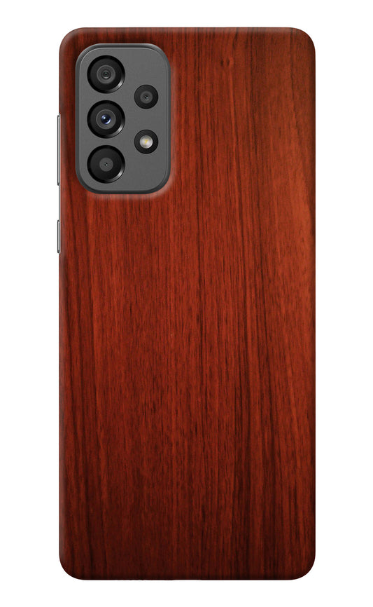 Wooden Plain Pattern Samsung A73 5G Back Cover