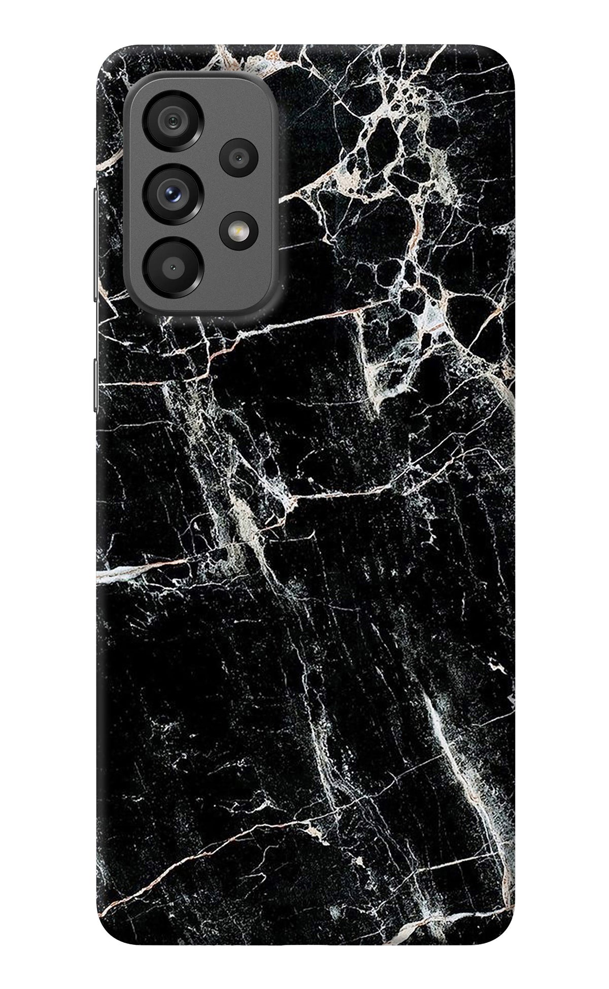 Black Marble Texture Samsung A73 5G Back Cover