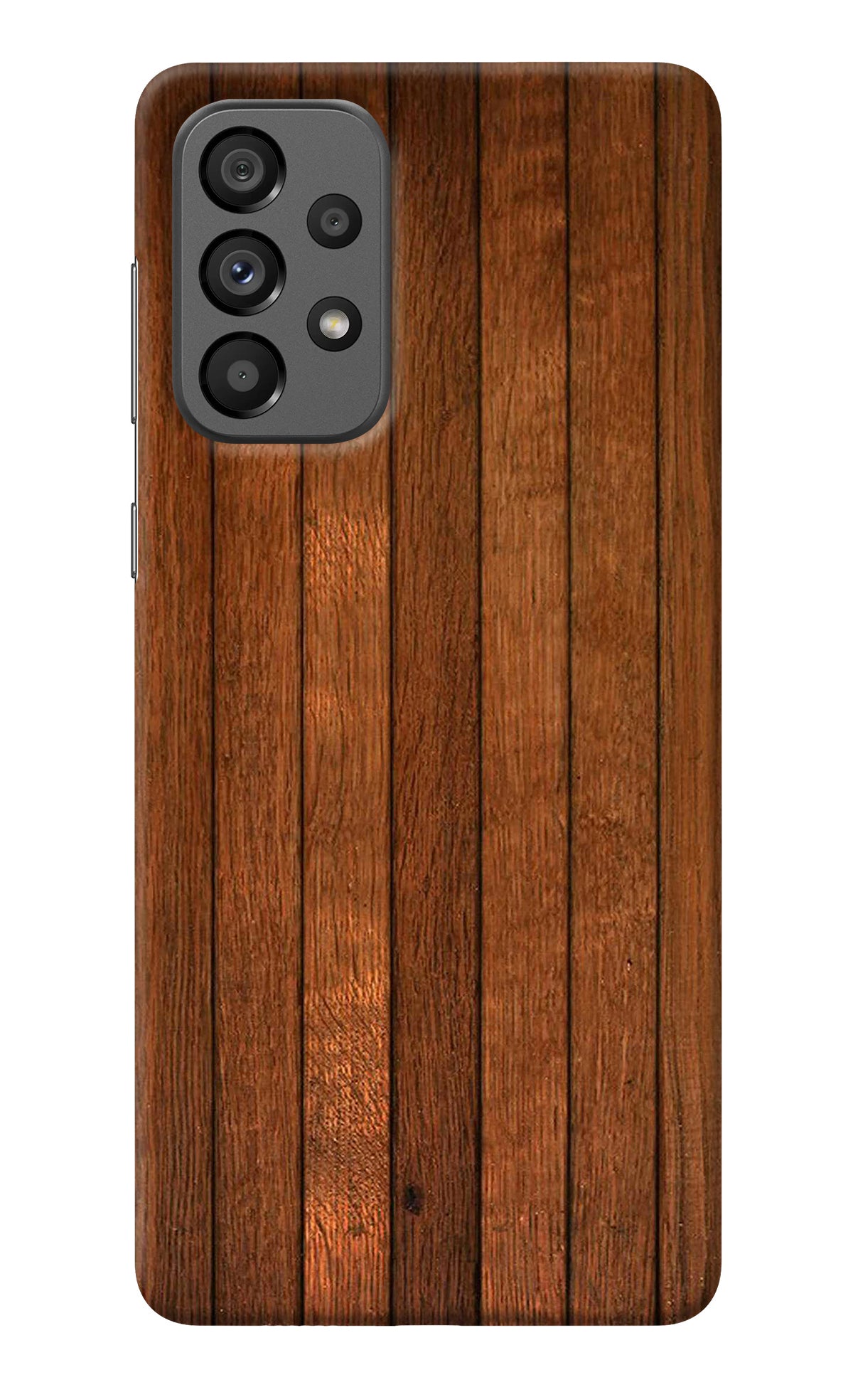 Wooden Artwork Bands Samsung A73 5G Back Cover