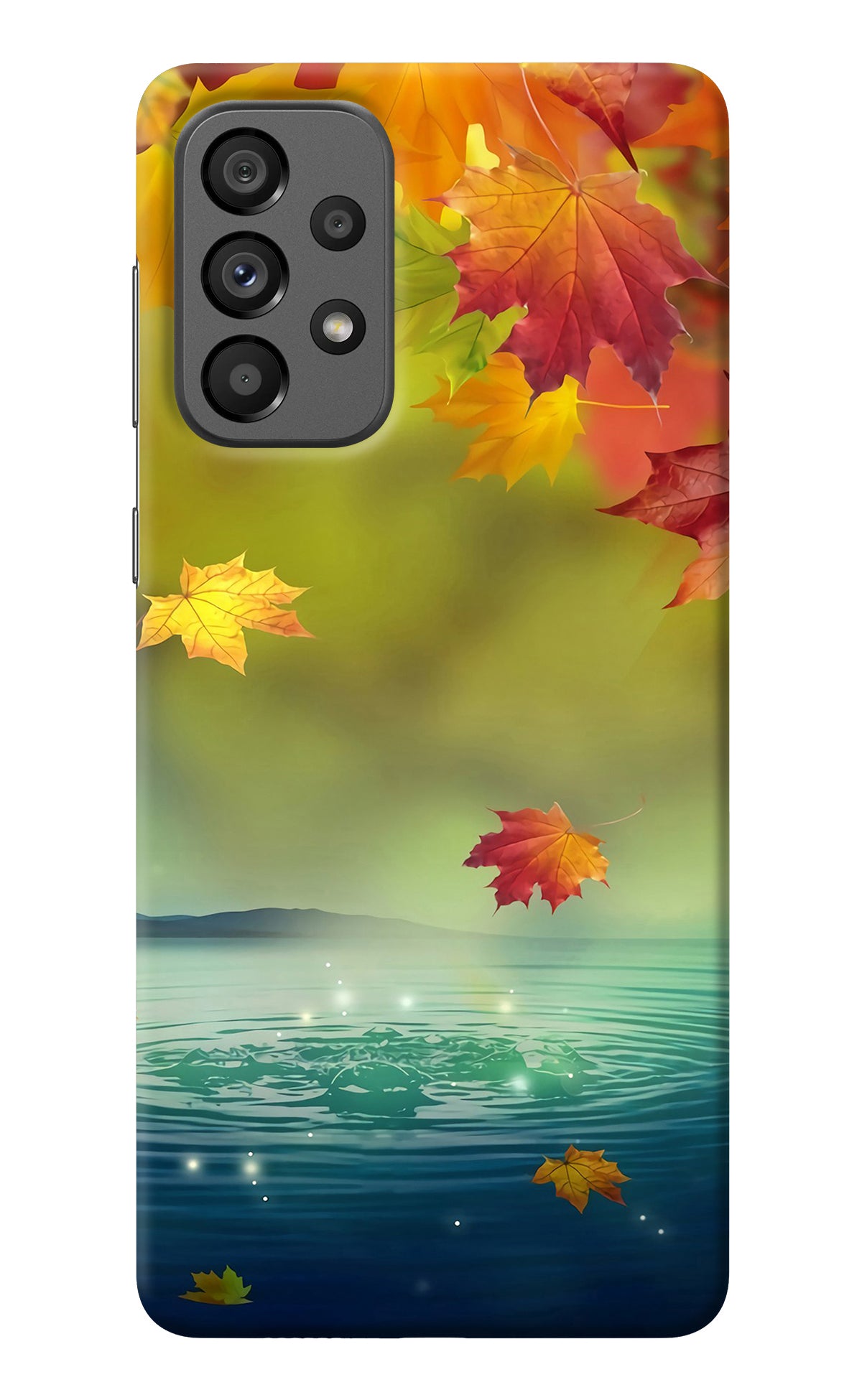 Flowers Samsung A73 5G Back Cover