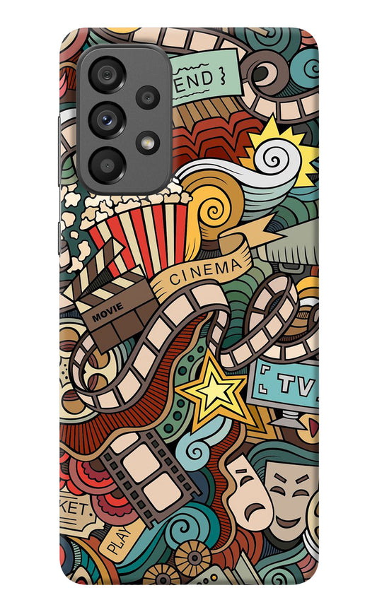 Cinema Abstract Samsung A73 5G Back Cover