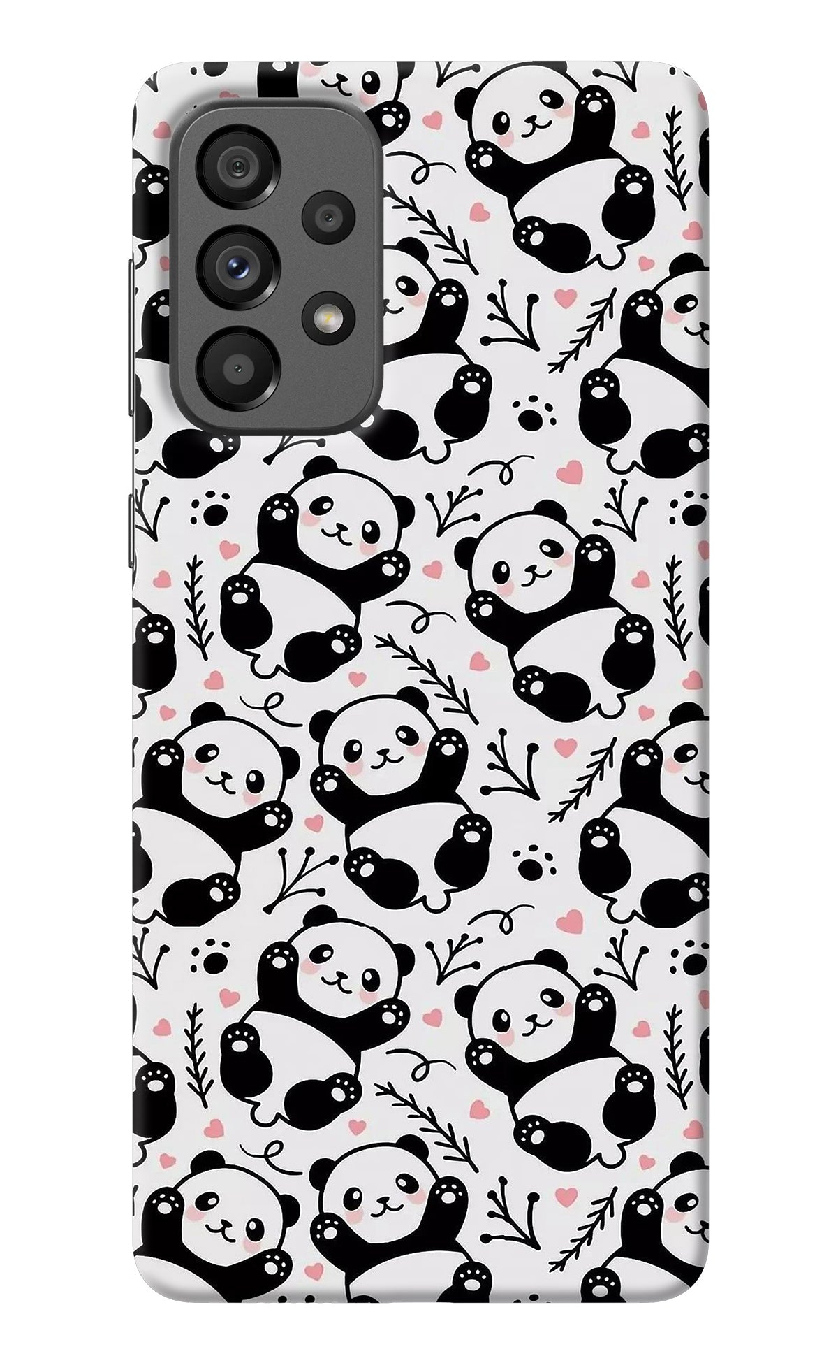 Cute Panda Samsung A73 5G Back Cover