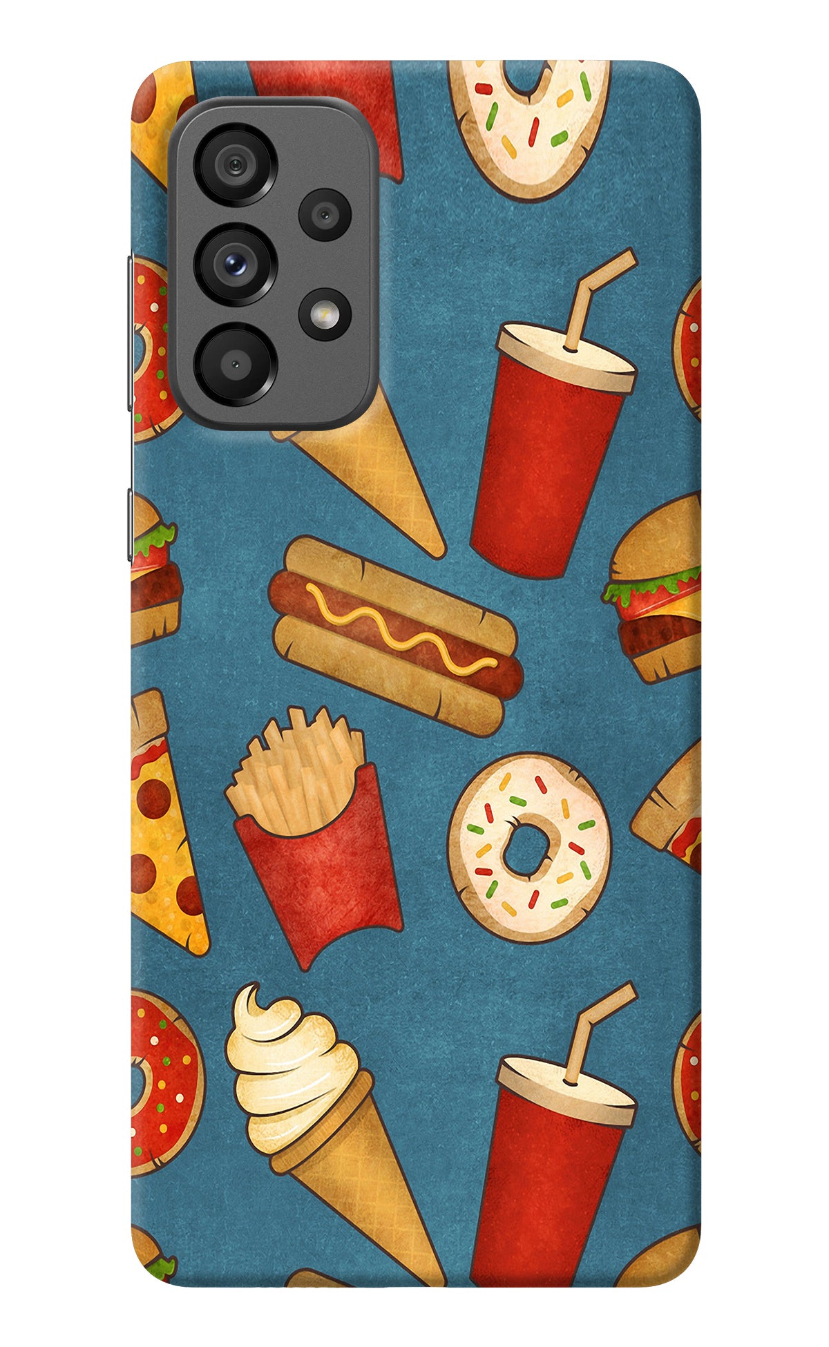 Foodie Samsung A73 5G Back Cover