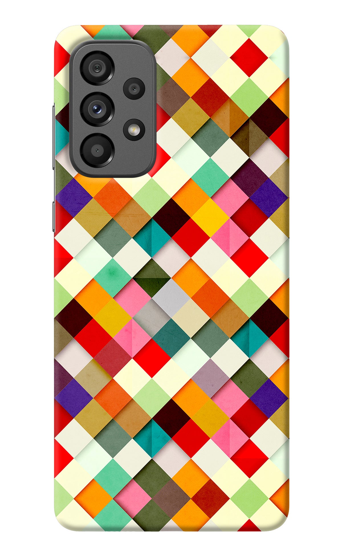 Geometric Abstract Colorful Samsung A73 5G Back Cover