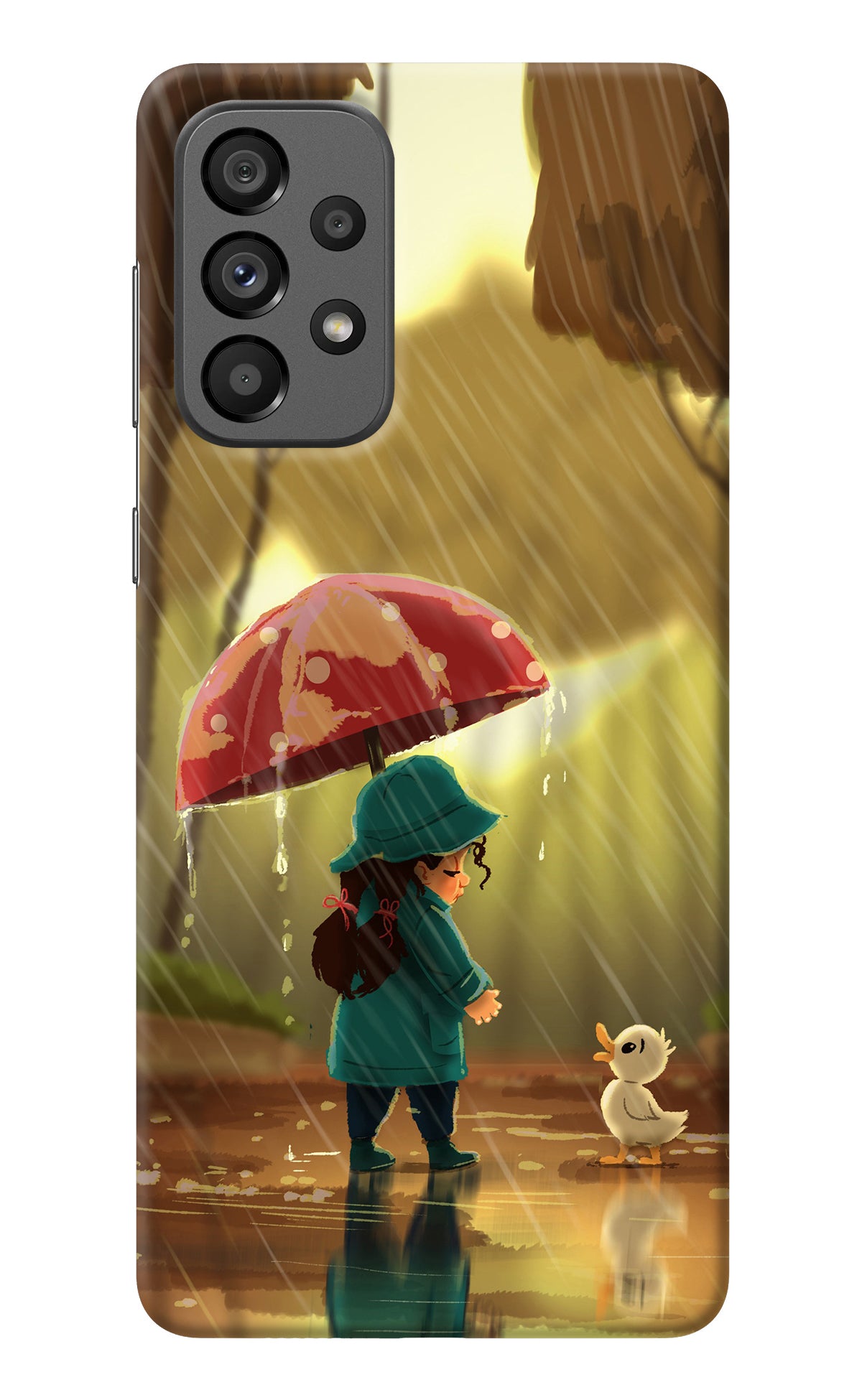 Rainy Day Samsung A73 5G Back Cover