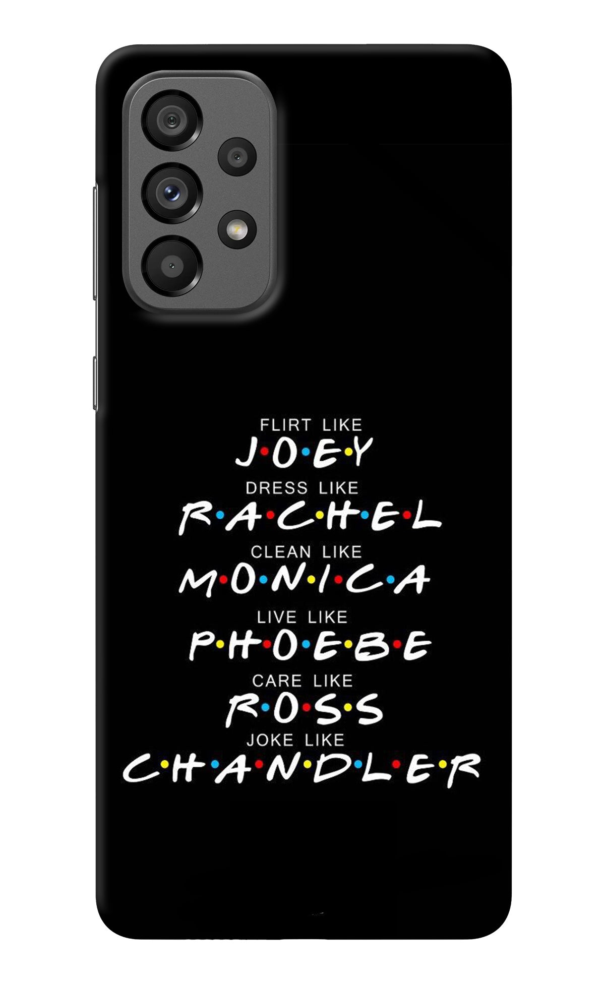 FRIENDS Character Samsung A73 5G Back Cover