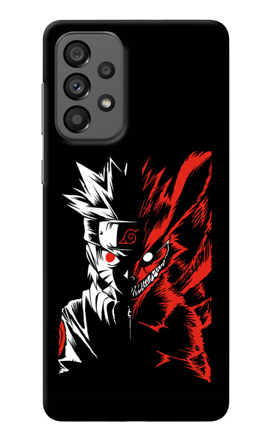 Naruto Two Face Samsung A73 5G Back Cover