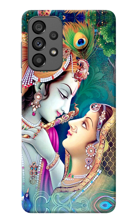 Lord Radha Krishna Samsung A73 5G Back Cover