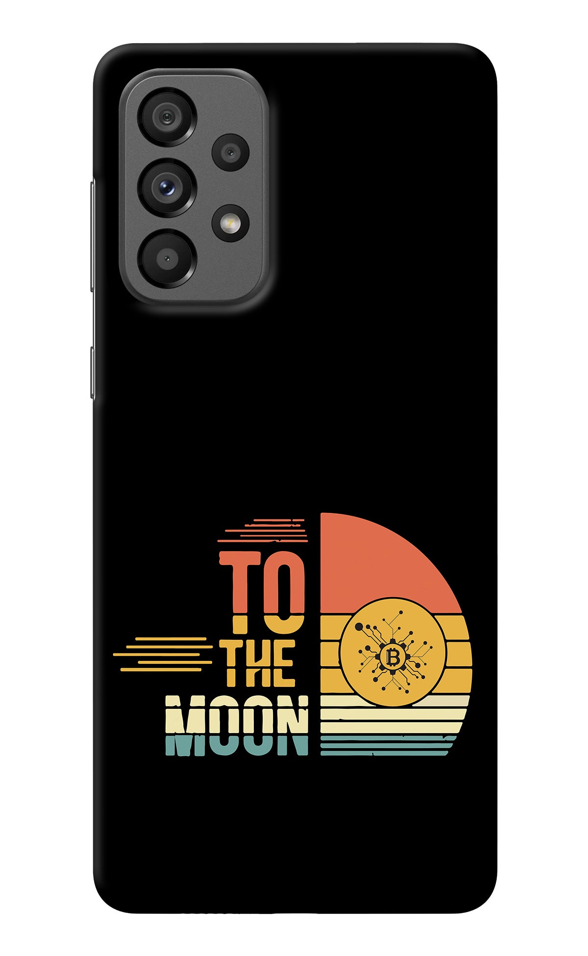 To the Moon Samsung A73 5G Back Cover