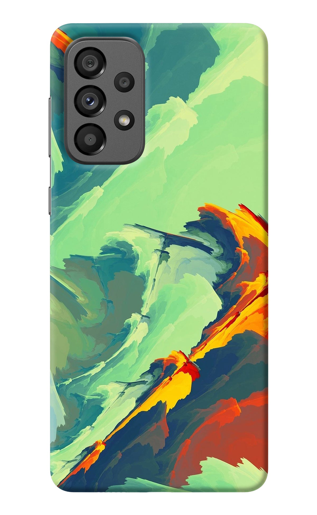 Paint Art Samsung A73 5G Back Cover