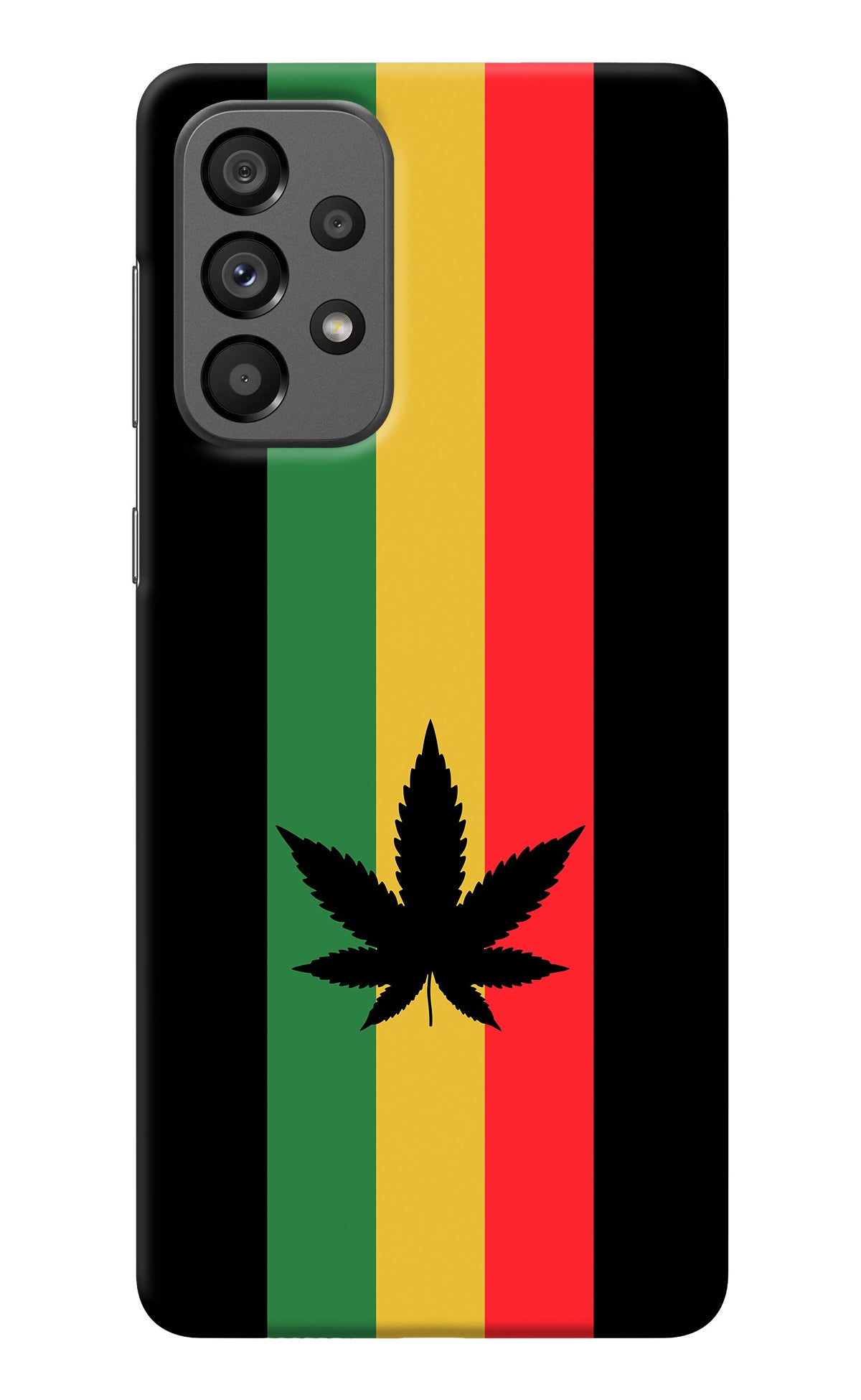 Weed Flag Samsung A73 5G Back Cover