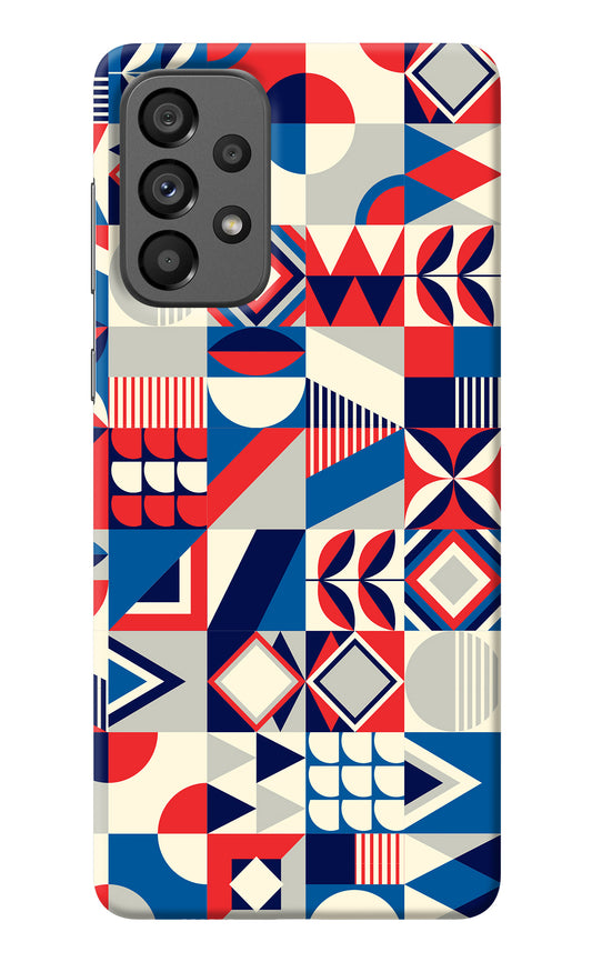 Colorful Pattern Samsung A73 5G Back Cover