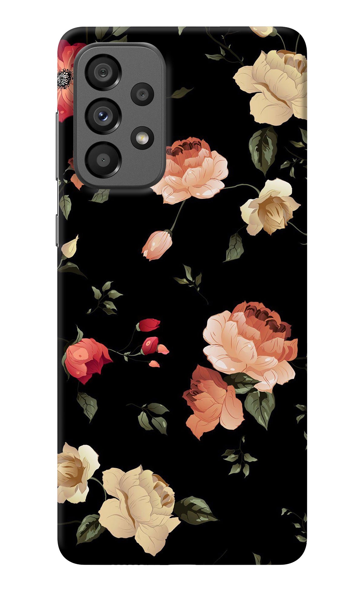 Flowers Samsung A73 5G Back Cover