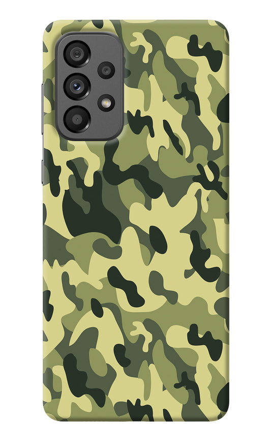 Camouflage Samsung A73 5G Back Cover