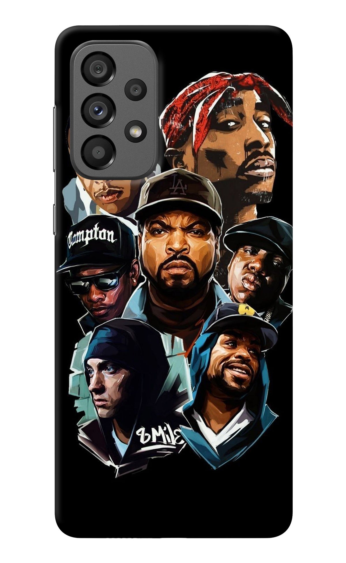 Rappers Samsung A73 5G Back Cover