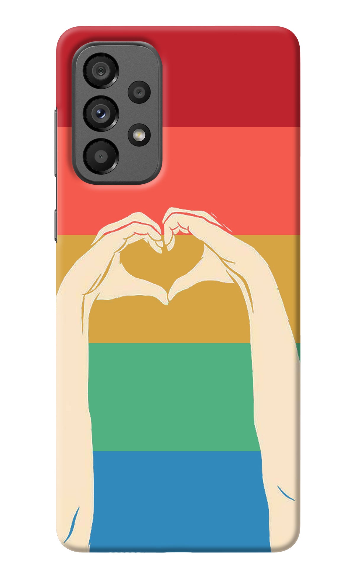 Vintage Love Samsung A73 5G Back Cover