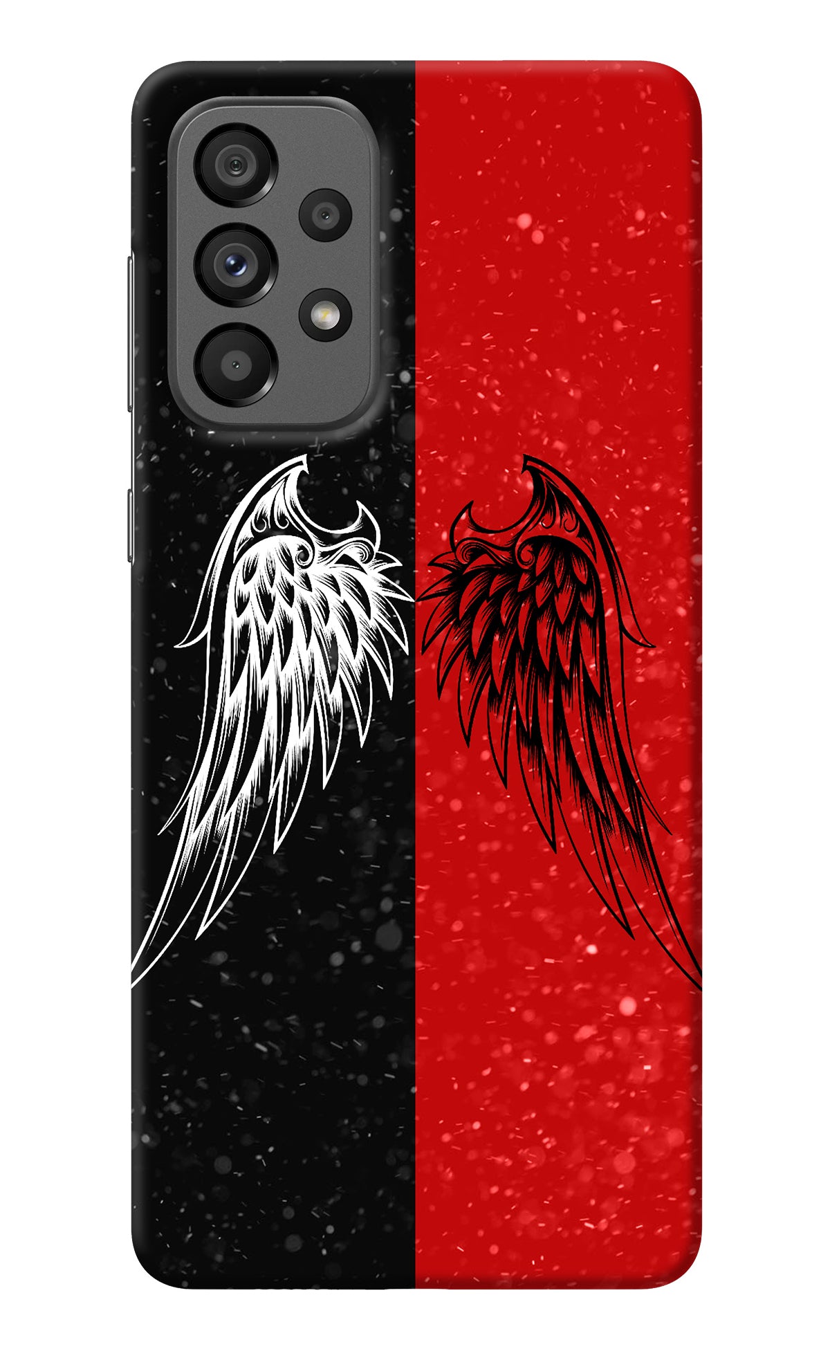 Wings Samsung A73 5G Back Cover