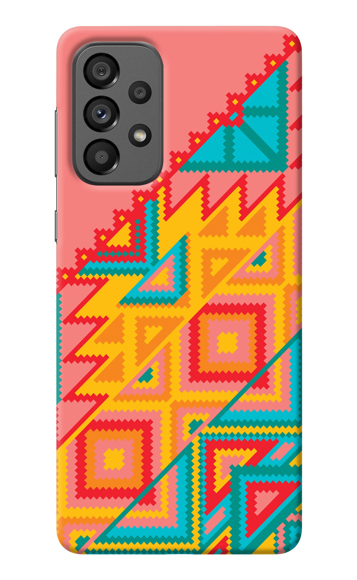 Aztec Tribal Samsung A73 5G Back Cover