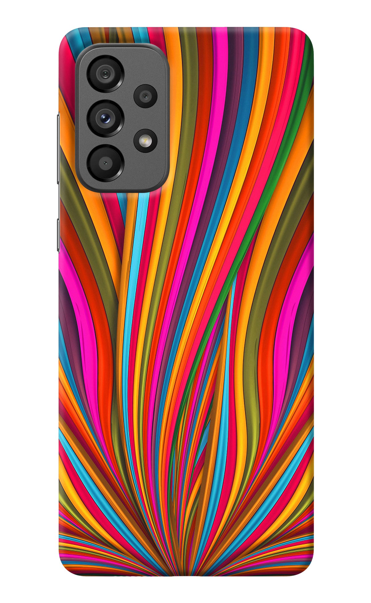 Trippy Wavy Samsung A73 5G Back Cover