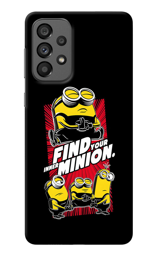 Find your inner Minion Samsung A73 5G Back Cover