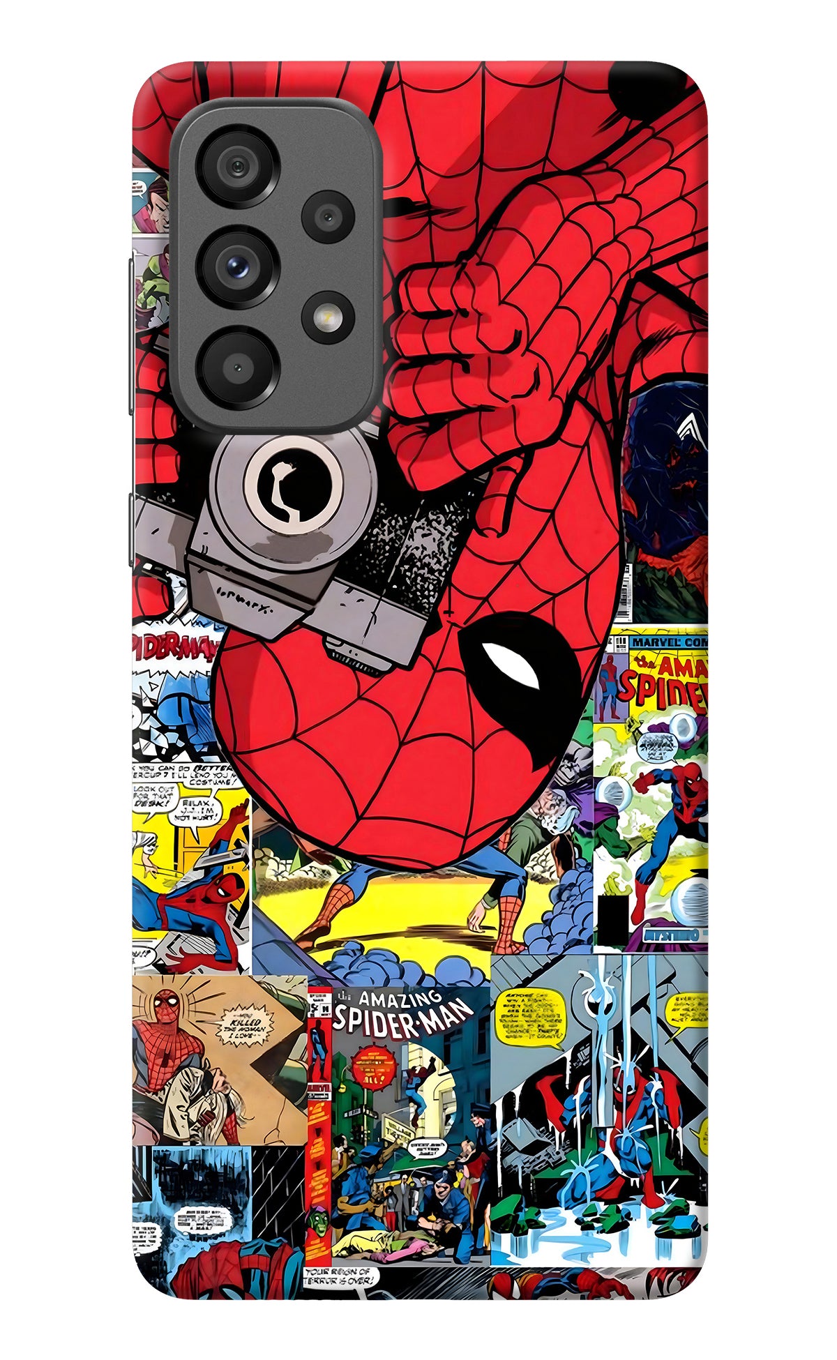 Spider Man Samsung A73 5G Back Cover