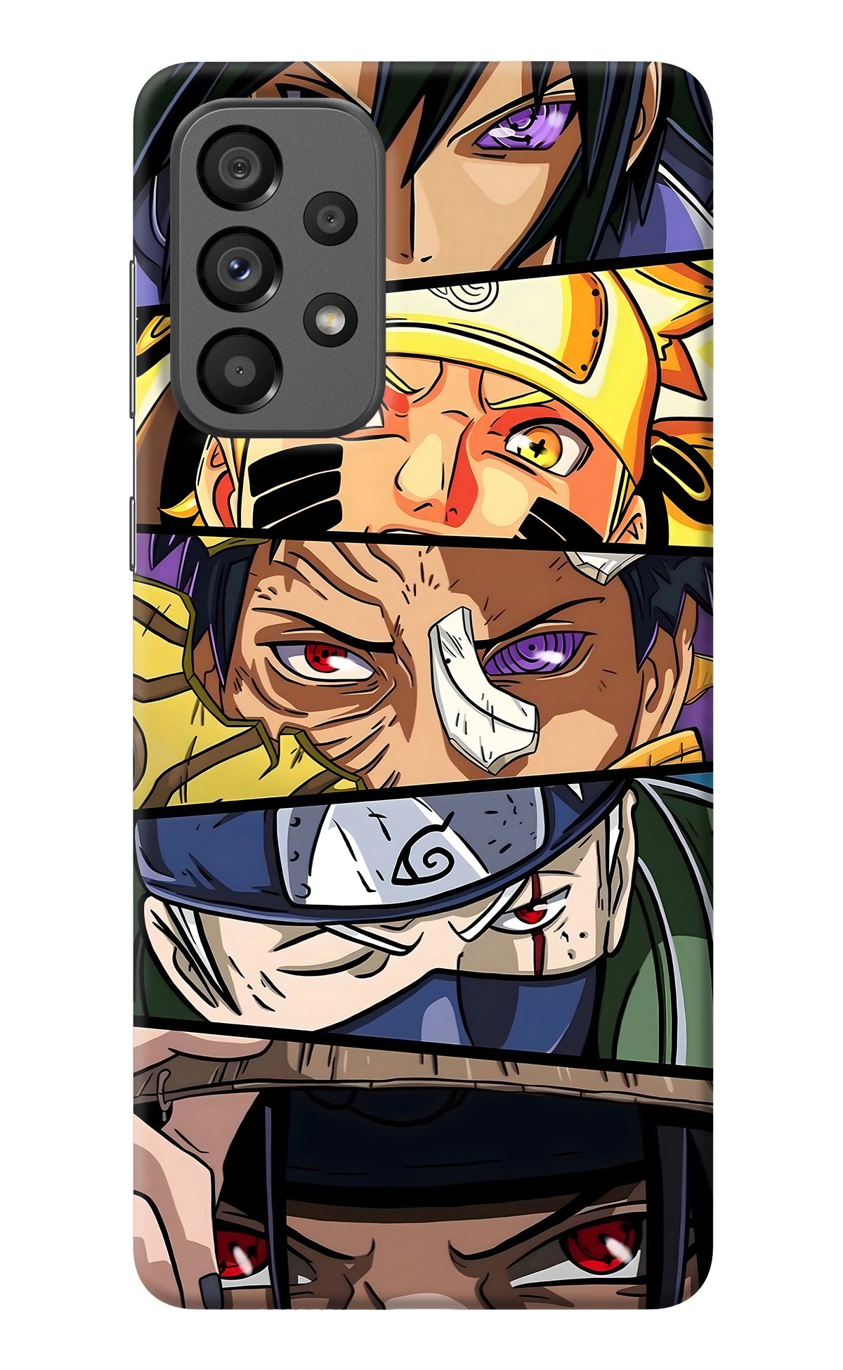 Naruto Character Samsung A73 5G Back Cover