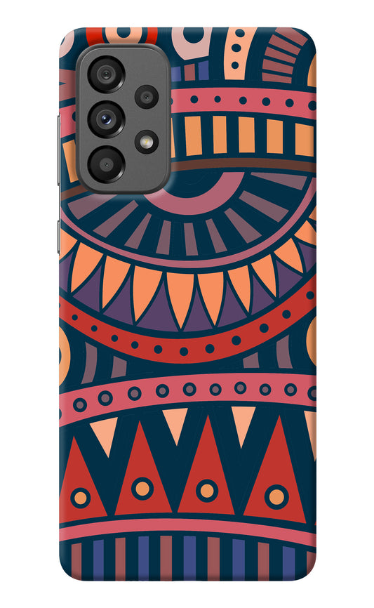 African Culture Design Samsung A73 5G Back Cover