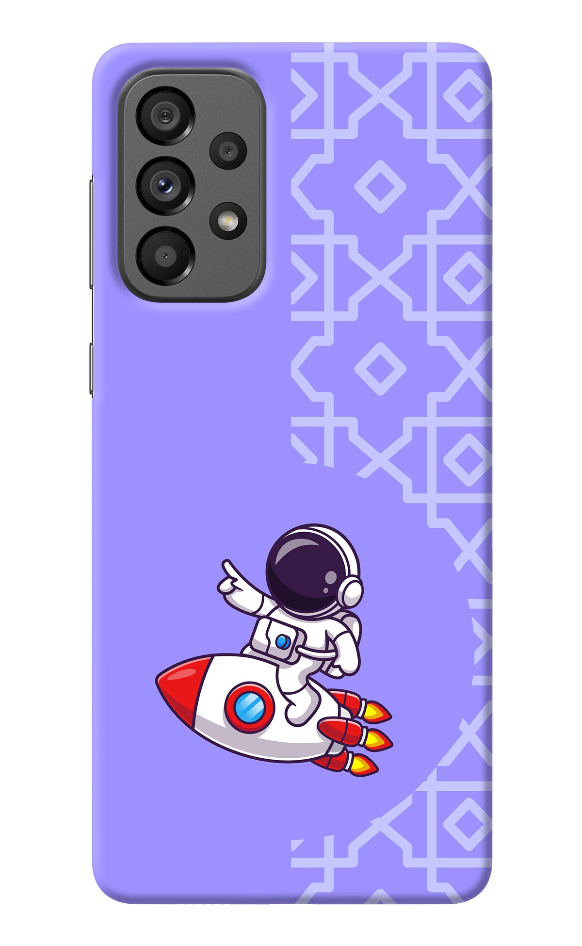 Cute Astronaut Samsung A73 5G Back Cover