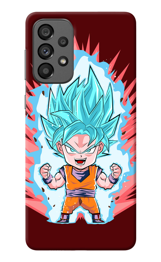 Goku Little Samsung A73 5G Back Cover