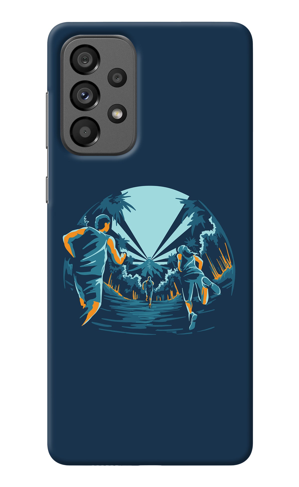 Team Run Samsung A73 5G Back Cover