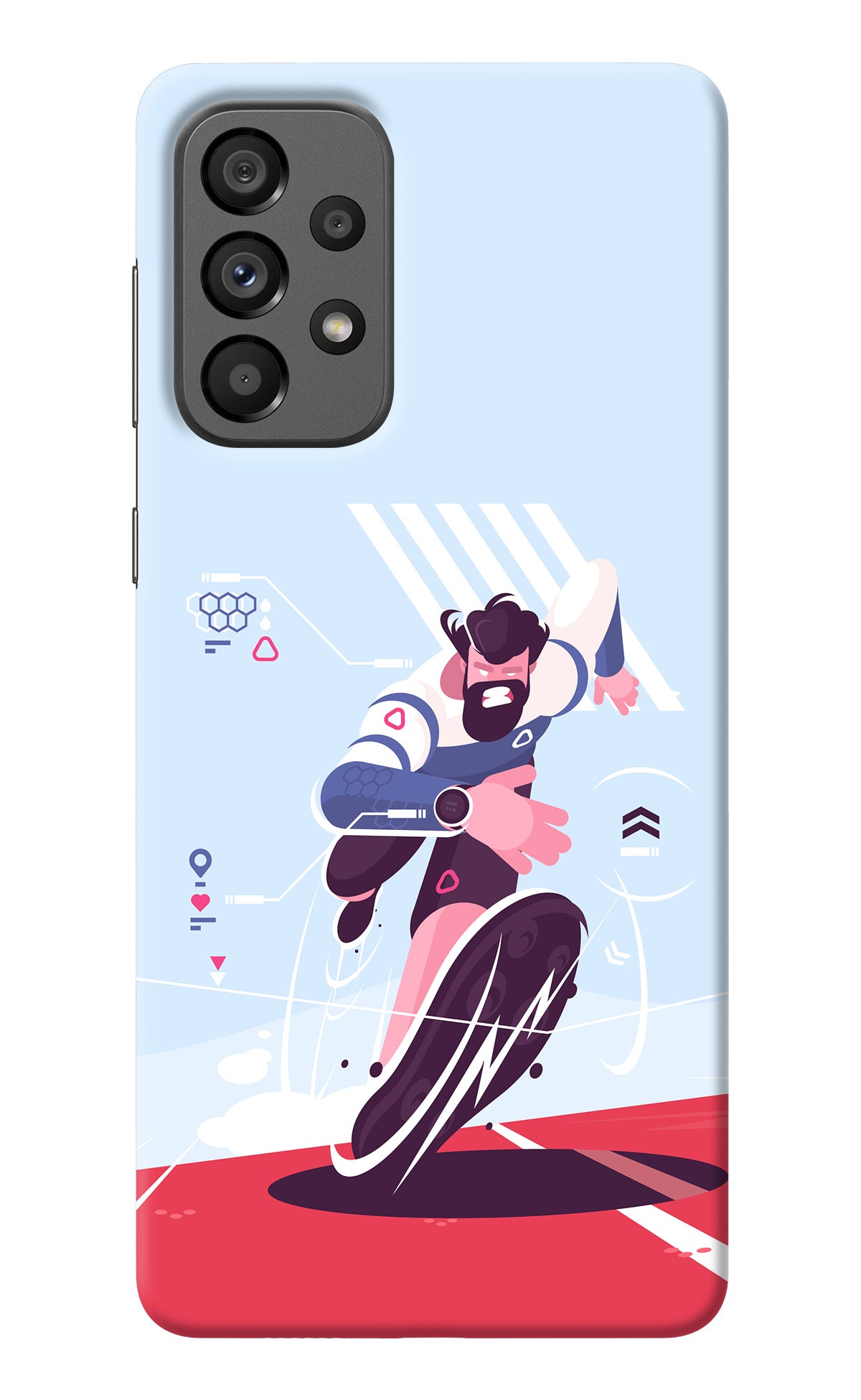 Run Pro Samsung A73 5G Back Cover