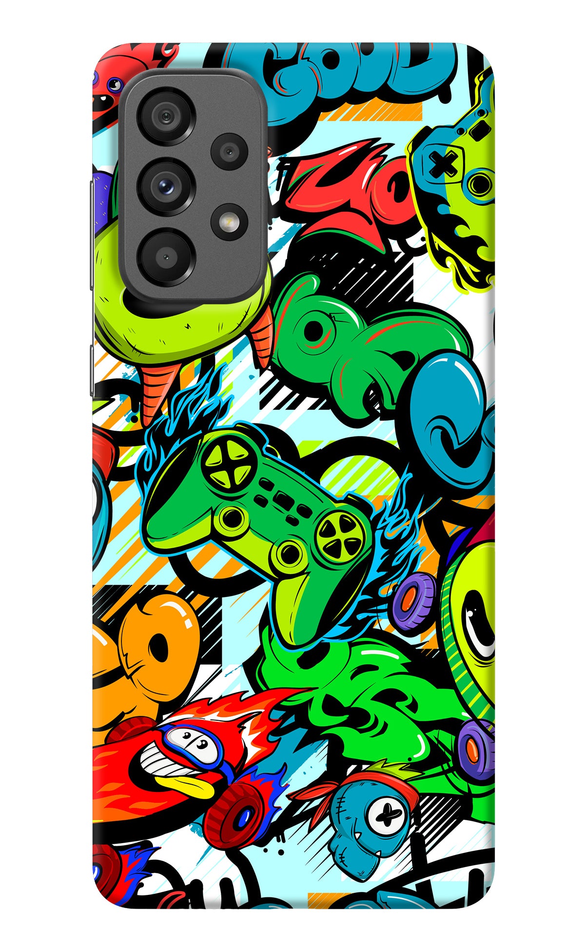 Game Doodle Samsung A73 5G Back Cover