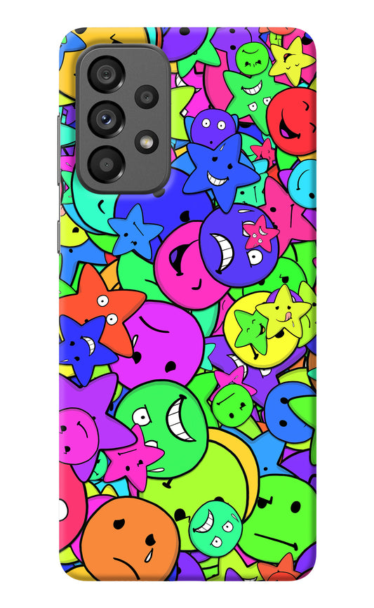 Fun Doodle Samsung A73 5G Back Cover