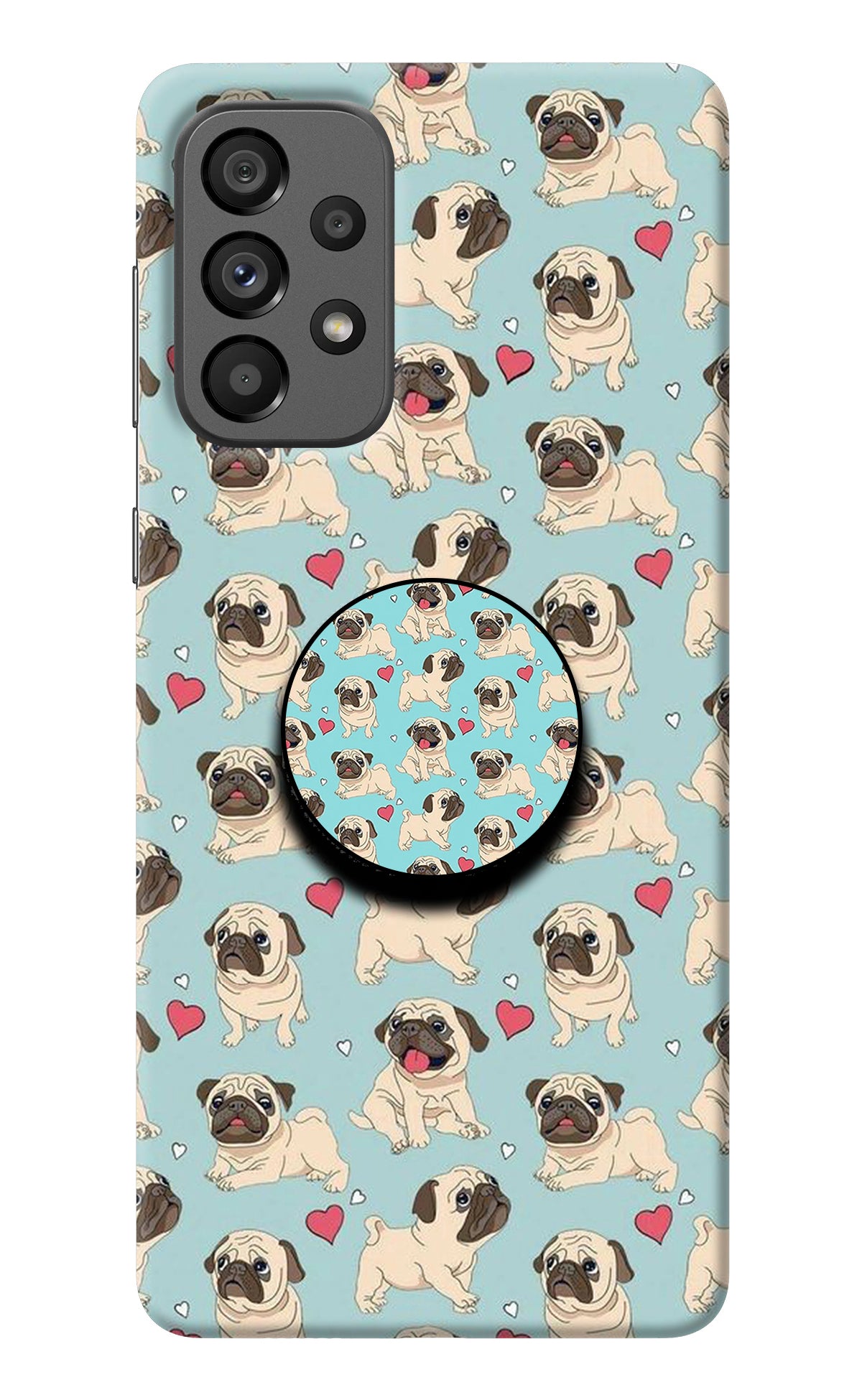 Pug Dog Samsung A73 5G Pop Case